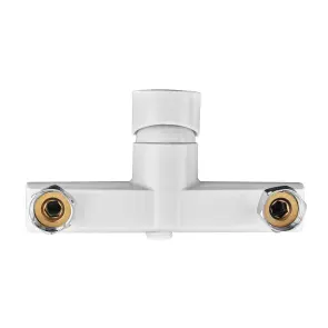 Смеситель для ванны PLAMIX OSCAR-009 EURO SET WHITE (со шлангом, воронкой и кронштейном) (PM0699) №6