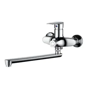 Смеситель для ванной Plamix Oscar-006 Euro.Chrome (без шланга и воронки) (PM0617) №1