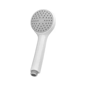 Смеситель для ванны Plamix Lucas-006 EURO SET White со шлангом, воронкой и кронштейном (PM0709) №3