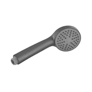 Смеситель для ванны Plamix CEZAR-009 EURO SET Graphite, со шлангом, воронкой и кронштейном (PM0694) №4