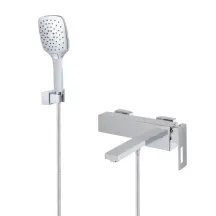 Змішувач для ванни з коротким виливом KOER KB-41009-01 (Колір хром) (KR6017)
