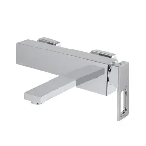 Змішувач для ванни з коротким виливом KOER KB-41009-01 (Колір хром) (KR6017) №4