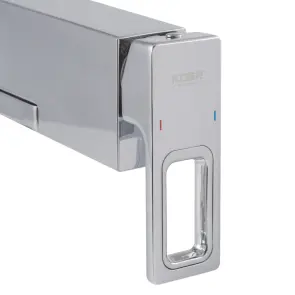 Змішувач для ванни з коротким виливом KOER KB-41009-01 (Колір хром) (KR6017) №8