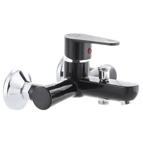 Смеситель для ванны Plamix Vega-009 Черный (без шланга и лейки) (PM0574) №1