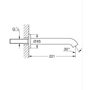 Излив для ванны Grohe Essence (13449001) №4
