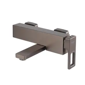 Смеситель для ванны с коротким изливом KOER KB-41009-07 (Цвет графит) (KR5986) №4