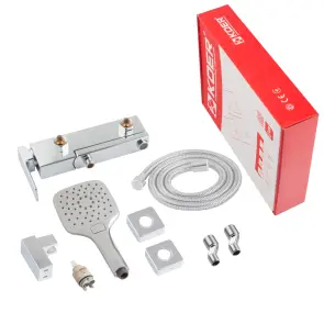 Смеситель для ванны с коротким изливом KOER KB-41039-01 (Цвет хром) (KR5996) №8