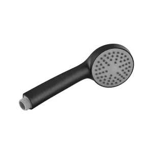 Змішувач для ванни Plamix CEZAR-009 EURO SET Matte black, зі шлангом, лійкою та кронштейном (PM0693) №2