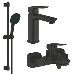Набір змішувачів для ванни Grohe Cubeo (UA125246M243) №1