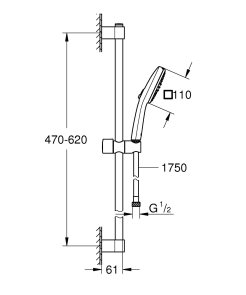Набір змішувачів для ванни 3в1 Grohe BauLoop (UA123215M1) №8