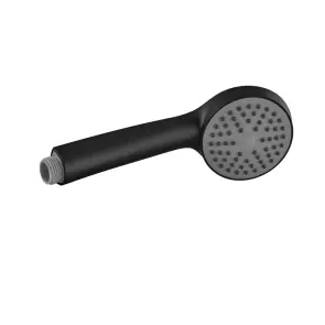 Змішувач для ванни Plamix CEZAR-006 EURO SET Matte black, зі шлангом, лійкою та кронштейном (PM0690) №2