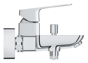 Одноважільний змішувач для ванни Grohe Cubeo (1018130000) №4