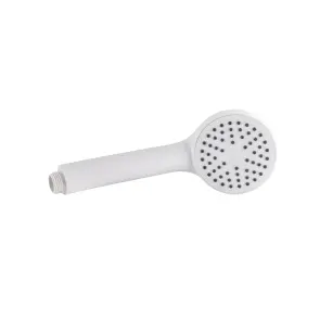 Змішувач для ванни Plamix Kubus-009 EURO SET White (з шлангом, лійкою та кронштейном) (PM0673) №2