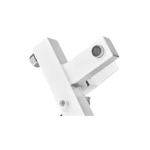 Змішувач для ванни Plamix Kubus-009 EURO SET White (з шлангом, лійкою та кронштейном) (PM0673) №6
