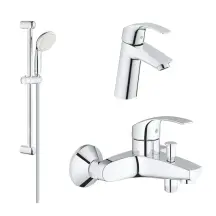 Набір зміш. для ванни 3в1 з New Tempesta 100 Grohe Eurosmart 123246MOL (123246MOL) купити в Києві