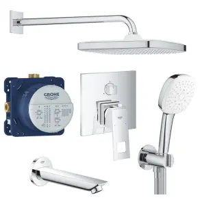 Набір для комплектації вани Grohe Eurocube з Tempesta Cube 250 (UA26417SC0) №1