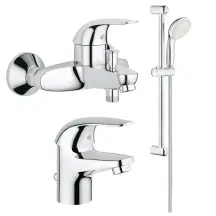 Набір змішувачів Grohe Euroeco для ванної (123226S)