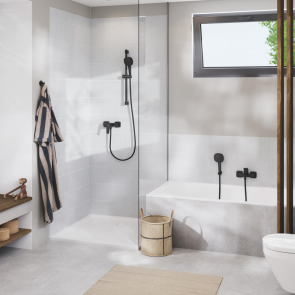 Одноважільний змішувач для ванни Grohe Cubeo (1018142430) №5