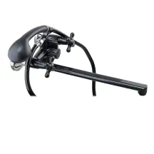 Смеситель для ванной Plamix Sirius-140 Black (со шлангом и воронкой) (PM0638) купить в Киеве