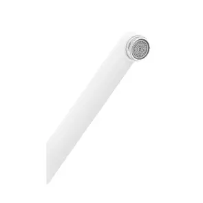Смеситель для ванны Plamix Cezar-006 EURO SET White (со шлангом, воронкой и кронштейном) (PM0666) №4