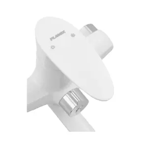 Смеситель для ванны Plamix Cezar-006 EURO SET White (со шлангом, воронкой и кронштейном) (PM0666) №7