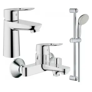 Набір змішувачів для ванни S-Size Grohe BauLoop (123214S) №1