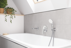 Набір для душу (33556003+26406001) Grohe Eurosmart UA33556002 (UA33556002) №3