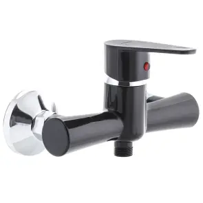 Смеситель для душа Plamix Vega-003 Черный (без шланга и воронки) (PM0576) №1