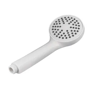 Смеситель для душа Plamix Fidel-003 SET White (со шлангом, воронкой и кронштейном) (PM0730) №3