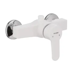 Смеситель для душа Plamix Mario-003 White (без шланга и воронки) (PM0011) №1
