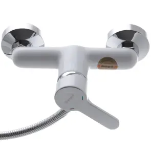 Смеситель для душа Ibergrif Square M12022W (IB0032) №4