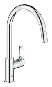 Одноважільний змішувач для кухні Grohe BauLoop New (30543000) №1