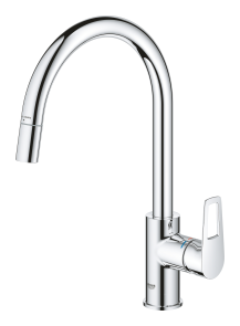 Одноважільний змішувач для кухні Grohe BauLoop New (30543000) №2