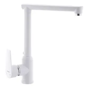 Смеситель для кухни Plamix Mario-017 White (без подводки) (PM0557) №1