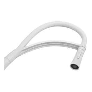 Смеситель для кухни Plamix Lucas-017 SET White REFL.White с подводом (PM0716) №4