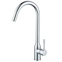 Змішувач для кухні Zerix CRV-011 Chrome з нерж. сталі (колір хром) (ZX6148)