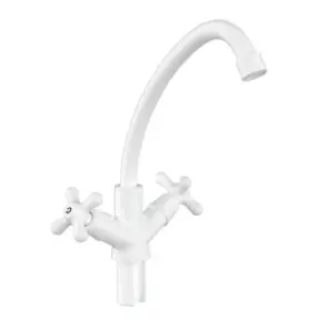 Смеситель для кухни Plamix Amax-271 White (без подвода) (PM0697) №1