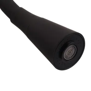 Смеситель для кухни Mixxus SEO-011-T Graphite Refl.Black из нерж.стали SUS304 (Кол.графит+сил.излив черный) (MI8434) №3