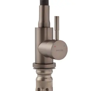 Смеситель для кухни Mixxus SEO-011-T Graphite Refl.Black из нерж.стали SUS304 (Кол.графит+сил.излив черный) (MI8434) №6