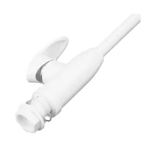 Смеситель для кухни Plamix Cezar-011-B White (без подвода) (PM0737) №6