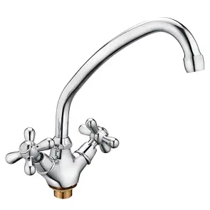 Змішувач для кухні Cron Dominox 271 ГАЙКА (CR0862) №1