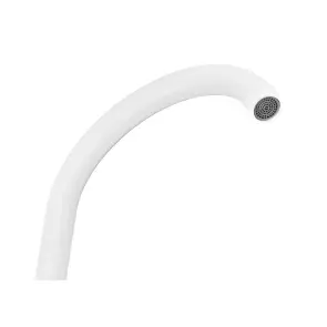Смеситель для кухни Plamix Diego-011-B White (без подвода) (PM0658) №3