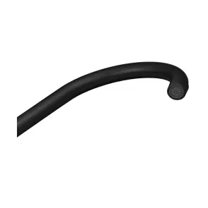 Смеситель для кухни Plamix Cezar-011-B SET Matte black (с подводкой) (PM0668) №6