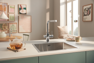 Змішувач для кухні для подачі технічної і фільтрованої води Grohe Blue Pure Minta (30590000) №4