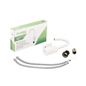 Смеситель для кухни Plamix Kubus-011 SET White (с подводкой) (PM0674) №5