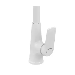 Смеситель для кухни Plamix Lucas-011 SET White с подводом (PM0714) №2