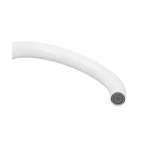 Смеситель для кухни Plamix Lucas-011 SET White с подводом (PM0714) №6