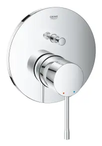 Змішувач прихованого монтажу на 2 споживача Grohe Essence New (24058001) №1