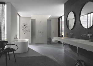 Змішувач для раковини прихованого монтажу Grohe Essence M-Size (29192001) №3