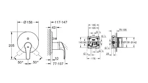 Душова система Grohe Grohtherm SmartControl (26416SC3) №6